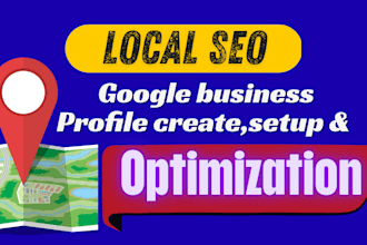 do local SEO, gbp optimization and google maps ranking