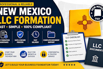 help you form and register a new mexico llc