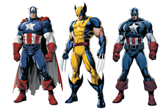 comic book illustration with comic book illustrator