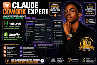 claude cowork expert claude integrations with gohighlevel shopify claude mcp