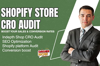 do shopify cro audit of your website to increase sales website landing page cro