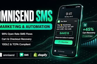 l setup omnisend sms marketing omnisend automation and shopify ecommerce
