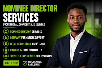 be your nominee director for your business ,USA,UK nominee director