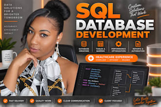create sql databases and improve performance