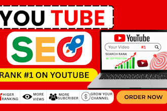 do youtube SEO for organic views and channel growth