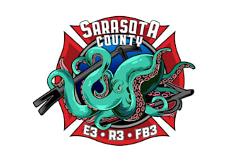 create professional and awesome octopus logo design