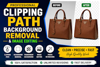 do professional cliping path background removal