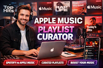 do professional apple music playlist curators