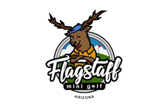 design classic mini golf course club logo