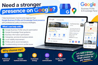 create verified knowledgepanel, google my business with instant verification