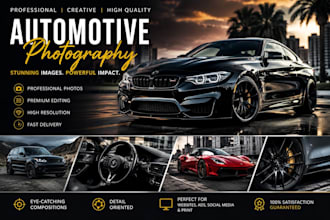 create stunning professional automotive photography for your brand
