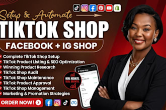setup tiktok shop, manage tiktok ads, compliance resolve and category approval