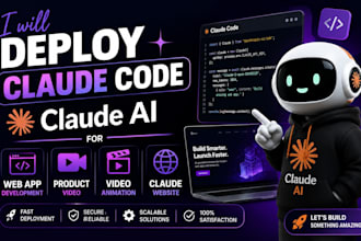 deploy claude code claude ai for web app product video animation claude website
