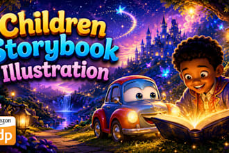 design a childrens storybook for amazon KDP