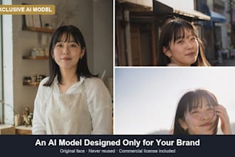 create a consistent ai model as the exclusive face of your brand