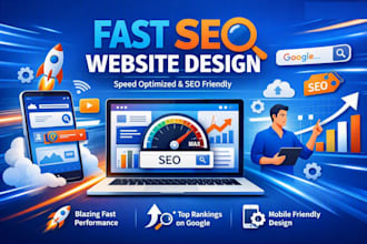 create a fast, mobile friendly and SEO friendly website