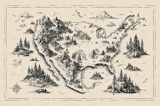map illustration vector illustration vector map