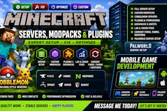 fix minecraft server modpack plugin forge fabric neoforge cobblemon server setup