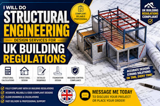 be your structural engineer, structural calculation for uk building regulations