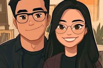 do disney cartoon illustration for you