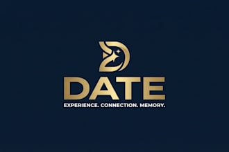 design a modern and memorable date logo