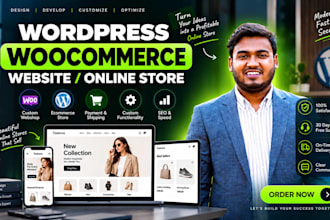 build custom woocommerce ecommerce website online store custom webshop