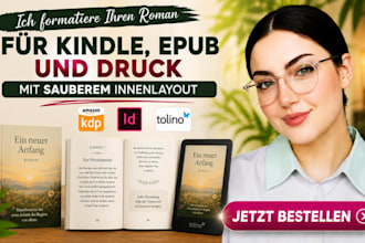formatiere ihren roman fur kindle, epub und druck mit sauberem innenlayout
