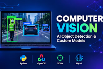 build custom computer vision model using python opencv yolo