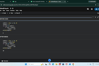 fix and debug your python code