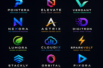 design a modern ai logo for your brand or business