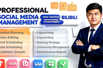manage your douyin xiaohongshu bilibili