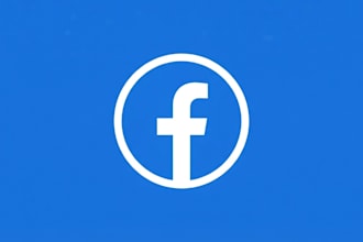 design a modern facebook logo for your brand
