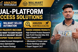 be your amazon dropshipping and fba virtual assistant VA
