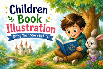 design a childrens storybook for amazon KDP