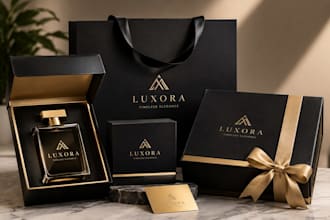 design premium packaging design for luxury brands, startups and product launches