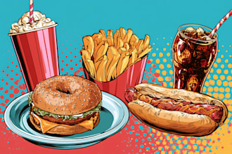 design food pop art