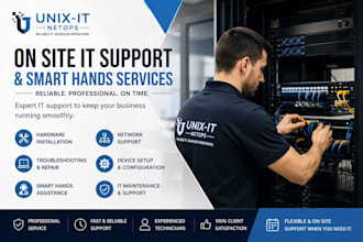 provide onsite it support