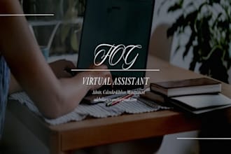 be your virtual assistant for admin, calendar, and inbox management