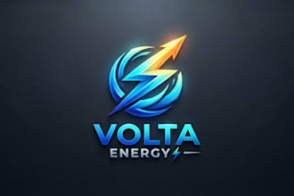 design a powerful and dynamic energy logo