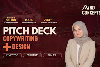 write business pitch deck