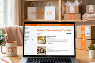 write product description for shopify and ecommerce stores