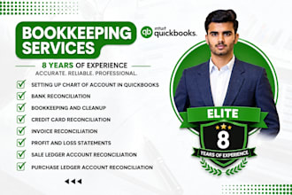 do professional bookkeeping in quick books, zoho books