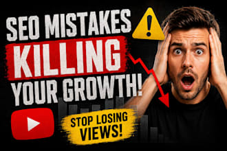 find the SEO mistakes hurting your youtube growth