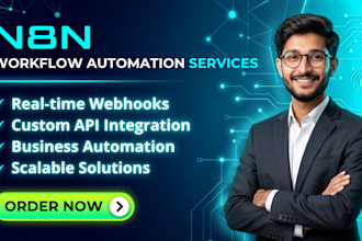 build ai agents , n8n workflows for businesses