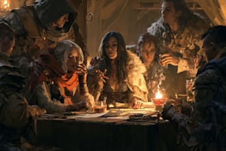 create unique artwork of your dnd adventurers