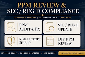 audit your ppm risk factors to protect the founders