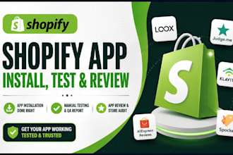 do shopify app review shopify app installation shopify app testing shopify audit