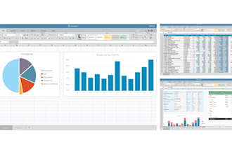 clean, format, merge, split excel data