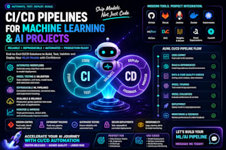 build ci cd pipelines for machine learning and ai projects