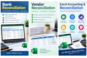 bank and vendor reconciliation in excel